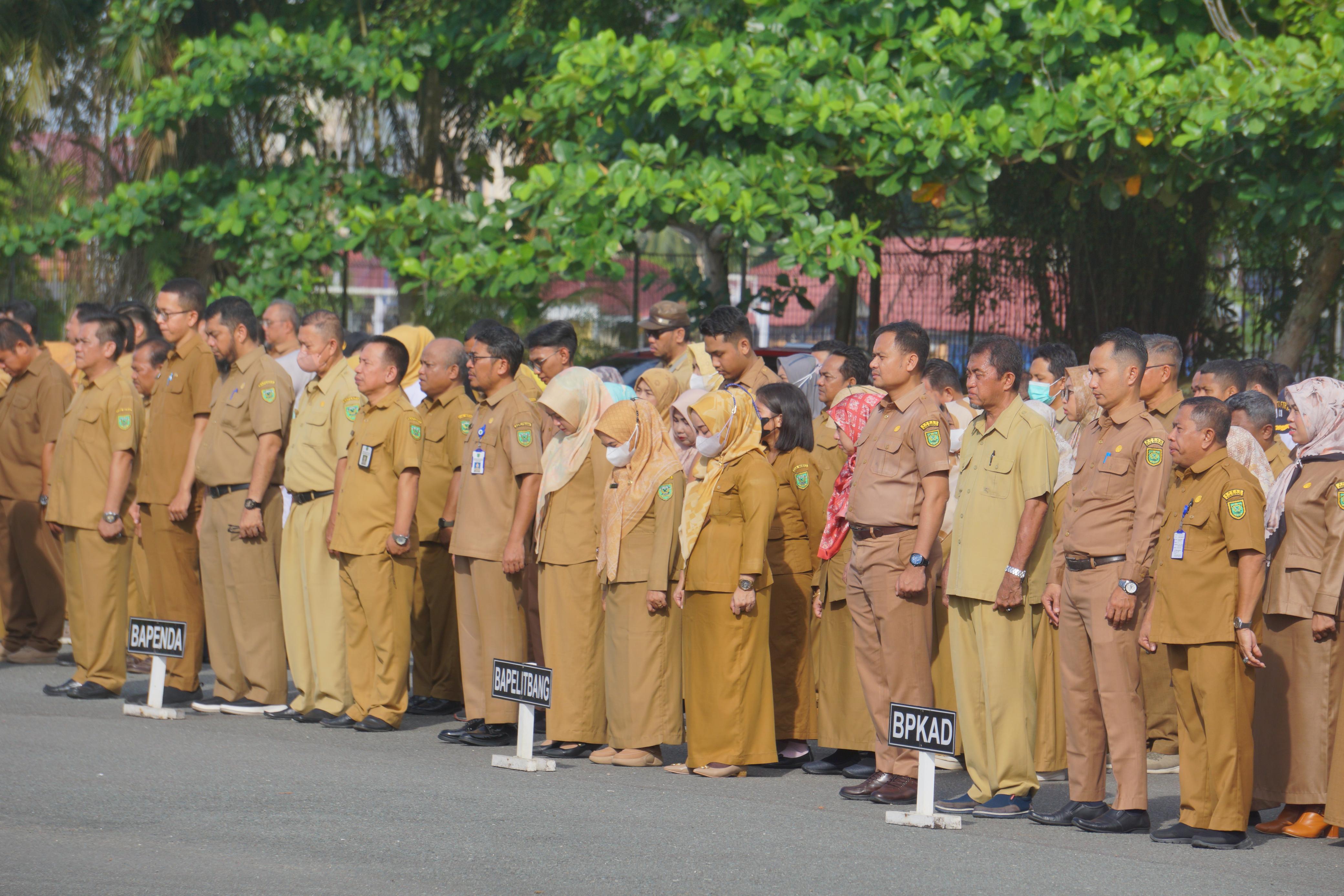 Total ASN Pemda Kabupaten Berau per Desember 2025 mencapai 8.192 pegawai (4.701 PNS dan 3.491 PPPK), dengan komposisi 54,6% perempuan dan 45,4% laki-laki.